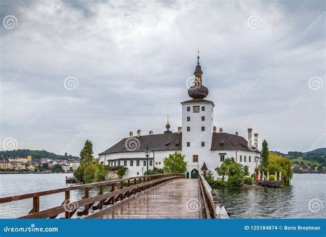 Schloss Ort Gmundanaustria Stock Photo Image Of Austria Upper