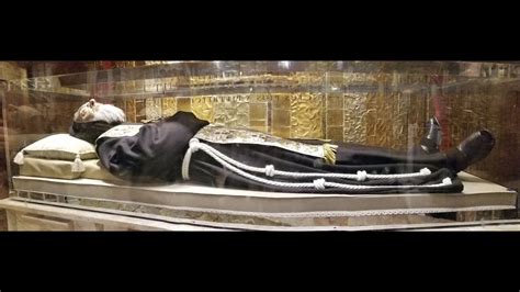 Miraculous Saint Padre Pio His Incorruptible Body At San Giovanni