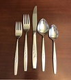 Oneida Will O' Wisp Stainless Flatware, Five piece place settings ...