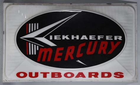 Mercury Kiekhaefer Outboards Sign