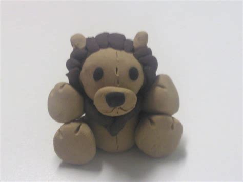 Polymer Clay Lion By Mariahsartstore On Etsy