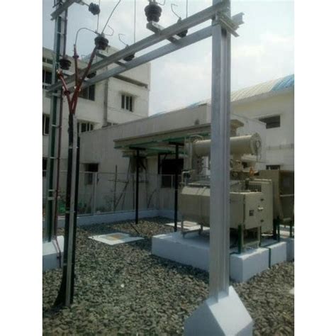 Three Phase 95 M Double Pole Structure At Rs 150000piece In Chennai