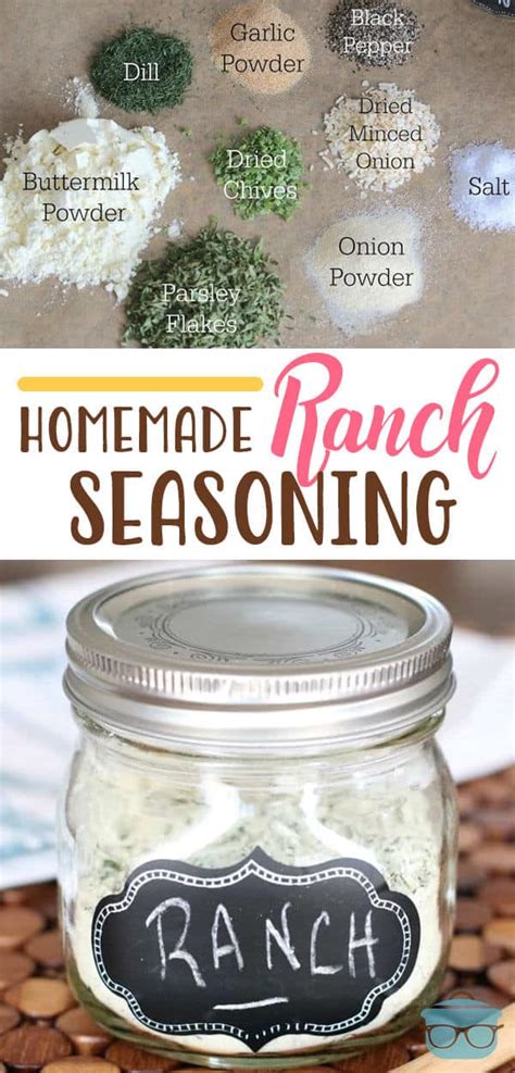 Store, refrigerated, in an airtight glass jar up to 1 month. EASY HOMEMADE RANCH SEASONING | The Country Cook