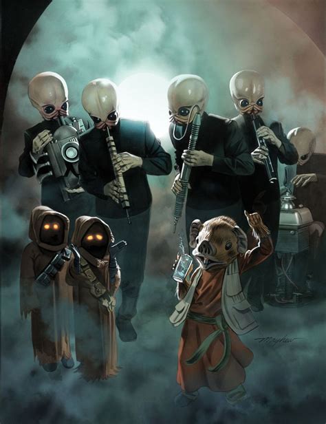 Cantina Band Star Wars Star Wars Poster Star Wars Comics Star