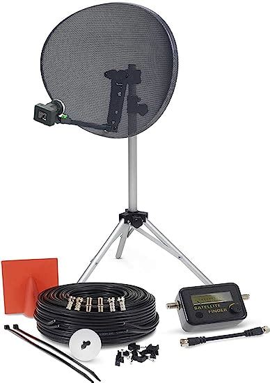 Ssl Satellites Portable Satellite Zone 2 80cm Rv Dish Kit Camping