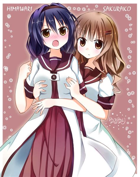 tsuyuki kagomekamome furutani himawari oomuro sakurako yuru yuri bad id bad pixiv id