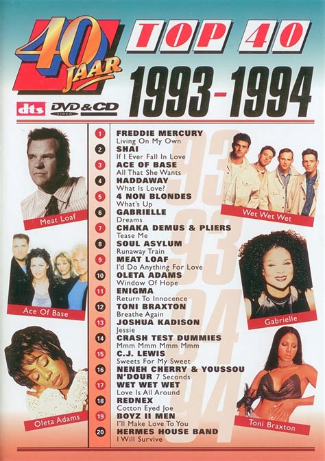 40 Jaar Top 40 1993 1994 2004 Cd Discogs