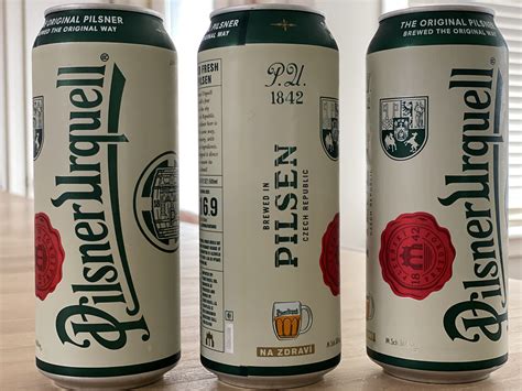 What beer are you reviewing now? Pilsner Urquell cans get a modern makeover aimed to boost ...
