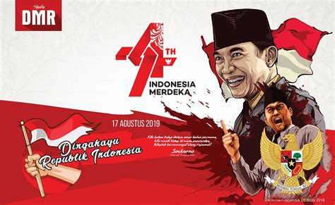 Modern twibbon bendera merah putih dengan teks dirgahayu republik indonesia 76 for facebook frame. Gambar Ucapan 17 Agustus 2019 - HUT RI 74 - Update Terbaru