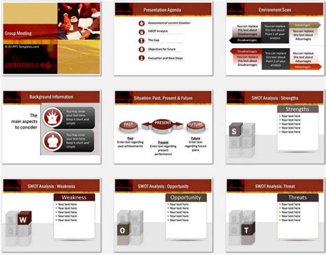 Powerpoint Group Meeting Template