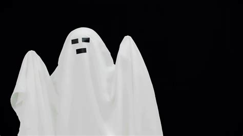 spooky white ghost moving on black stock footage sbv 338903942 storyblocks