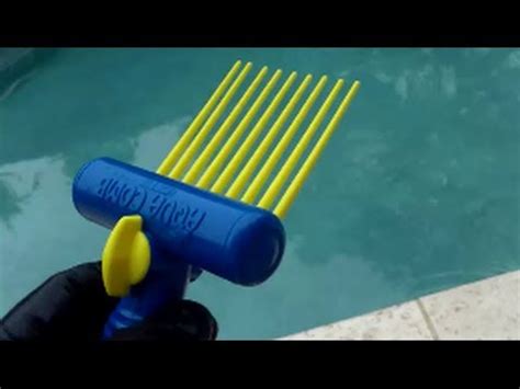 Aqua Comb Cleaning Tool For Pool And Spa Filters Review YouTube