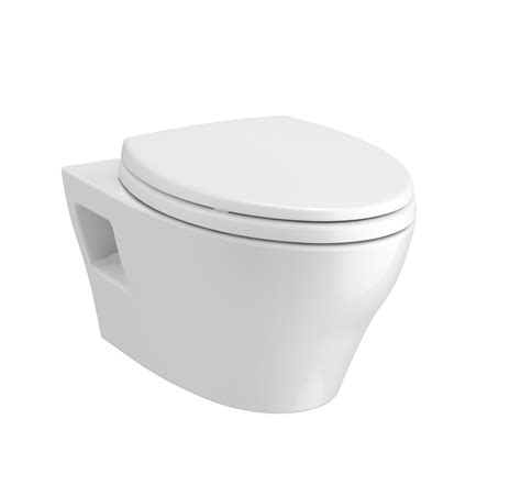 Toto® Ep Wall Hung Elongated Toilet Bowl With Skirted Design And