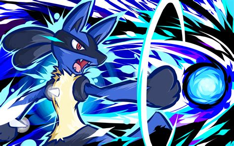 Lucario Aura Sphere By Ishmam On Deviantart Pokemon Pokémon