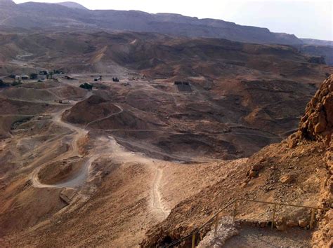 Hiking To The Ancient Fortress Of Masada In Israel Stop Having A