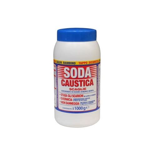 Soda Caustica In Scaglie 1 Kg Bricoware