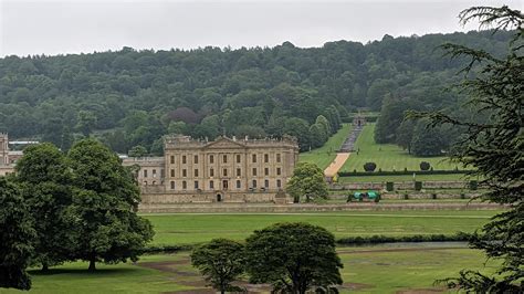 Chatsworth House From The Hill Rbritpics