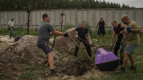 Ukraine Struggles To Identify Bucha Massacre Victims Five Months On