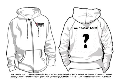 Design Your Own Hoodie Template