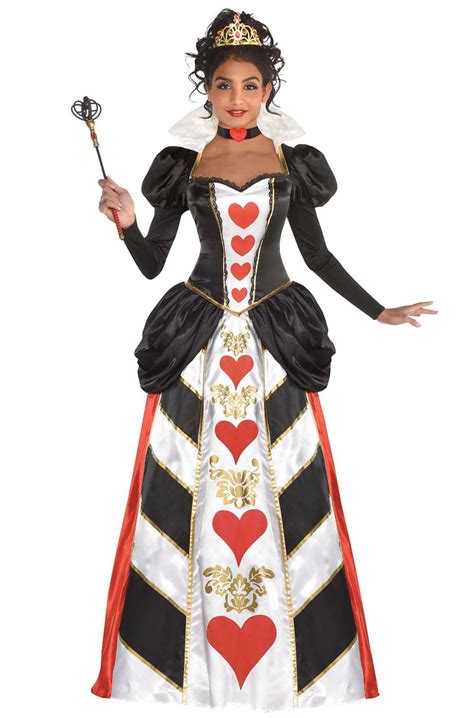 Regal Red Queen Adult Costume Small Queen Of Hearts Halloween Costume