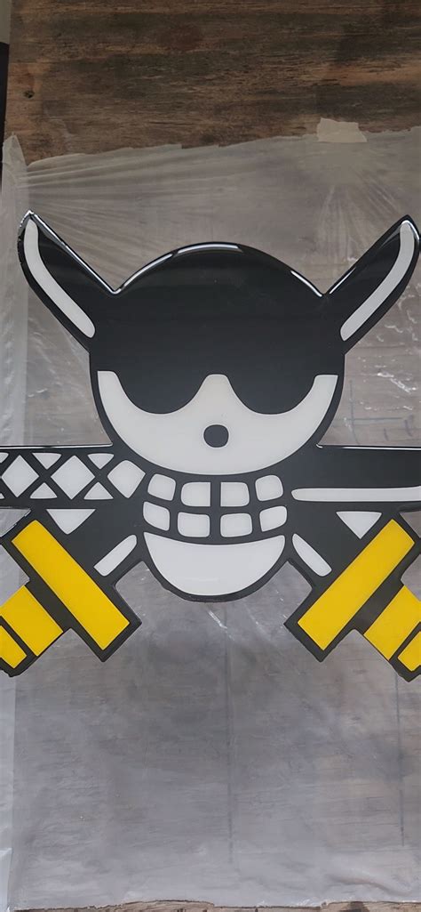 One Piece Roronoa Zoro Skull Logo Etsy Australia