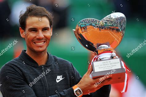 Rafael Nadal Spain Celebrates His 10th Editorial Stock Photo Stock