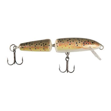 Rapala Jointed Hard Jerkbait Brown Trout 18oz 2 34in 4 6ft