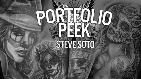 Check spelling or type a new query. Tattoo Portfolio Peek - Steve Soto - YouTube