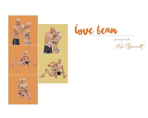 Love Bean Posepack By Paula Adriane Manfron From Patreon Kemono