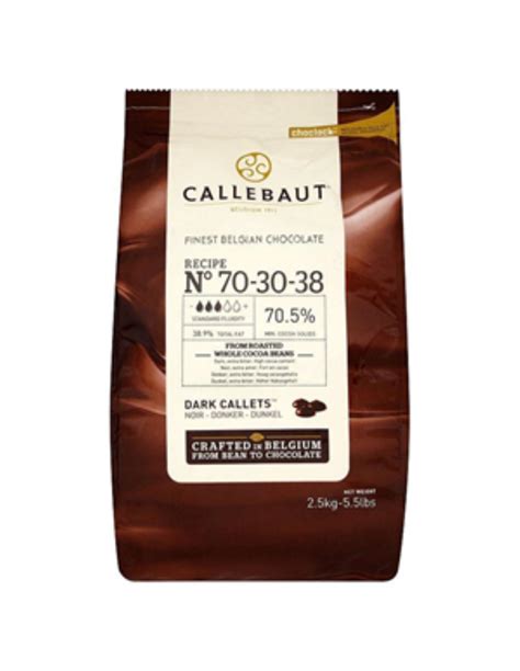 Callebaut Chocolate Dark Callets 70 25 Kg Packet