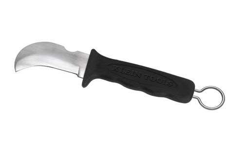 Klein 1570 3 Cablelinemans Skinning Knife Hook Blade Notch And Ring