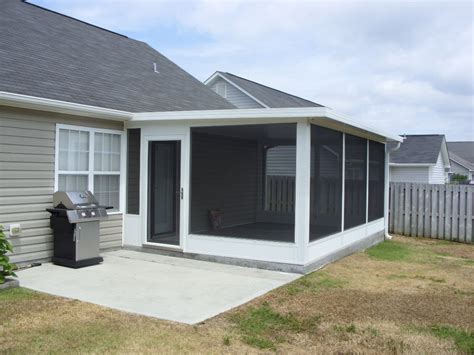 It is 64' square and adjoins the coop, which is about 55' square. Screen Porch Designs : Modern Home Design with Screen ...