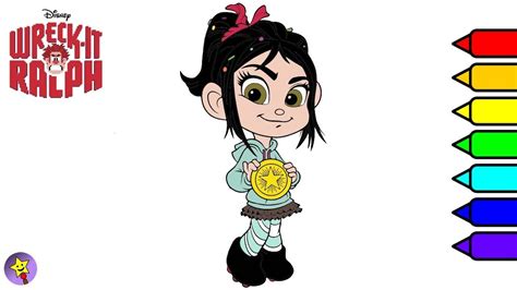 Vanellope Von Schweetz Coloring Page Learn How To Draw Candlehead