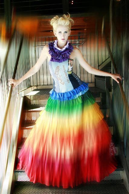 Rainbow Fashion Rainbow Colored Dresses Colorful Dresses
