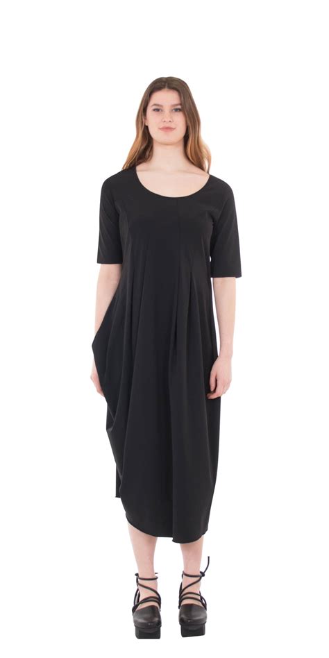 Elli Black Jersey Dress From Idaretobe Authorised Uk Stockist