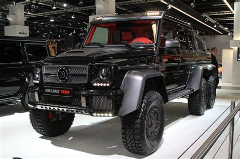 Brabus B63 S Because The Mercedes Benz G63 Amg 6x6 Wasnt Insane Enough