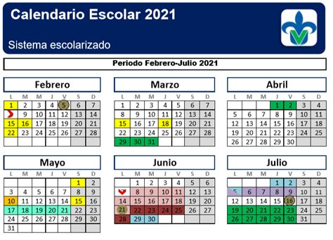 A punto de finalizar el curso escolar 2020/2021, ya se conoce cual será el calendario escolar para el próximo curso 2021/2022. Calendario Escolar Febrero 2021 - Enero 2022 - Facultad de ...