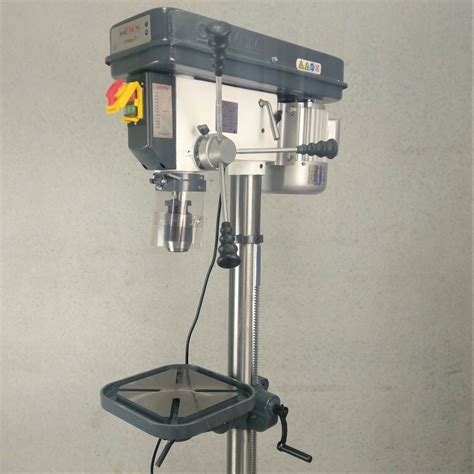 Pedestal Drill Press 25mm Metex By Optimum 550w 12 Speed Wood Metal