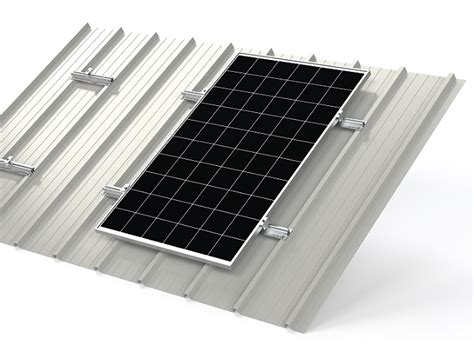 Kit Structura Pentru Montarea De 1 Panou Solar Fotovoltaic Acoperis