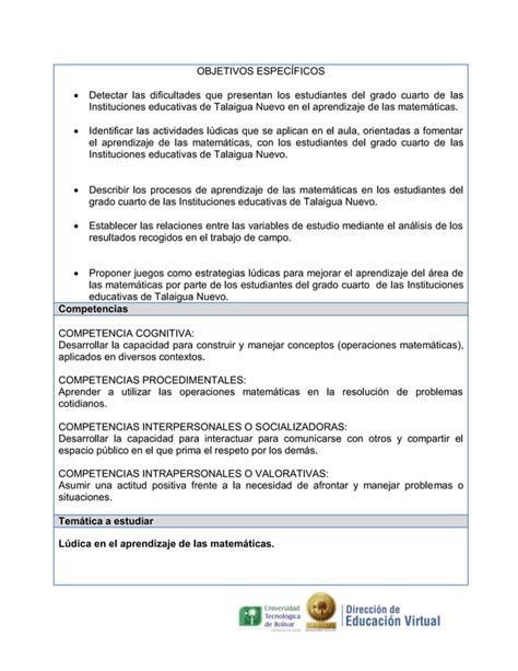 El Juego Estrategia Ludica Para Facilitar El Pdf