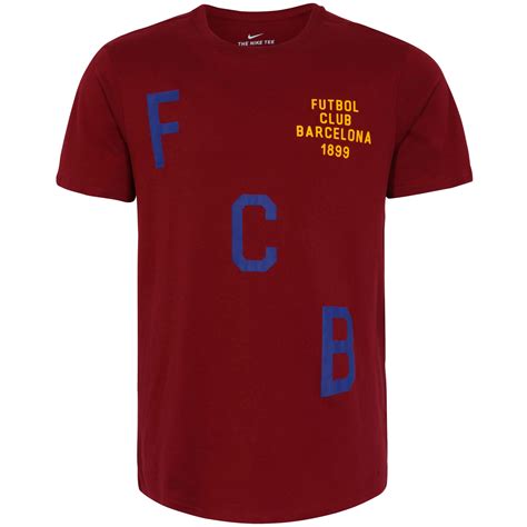 Nike Fc Barcelona T Shirt 841718 677 Mann Sports Outlet