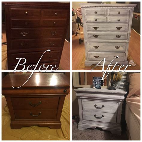 Painted Bedroom Furniture Before And After Warehouse Of Ideas