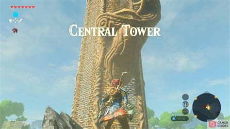 Central Tower Central Hyrule Region Towers And Shrines The Legend