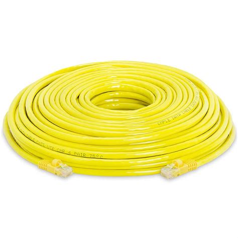 Category 5 enhanced cables can deliver gigabit ethernet speeds of up to 1000 mbps. RJ45 1000 Mbps Cat 5e Ethernet LAN Network Yellow Cable ...