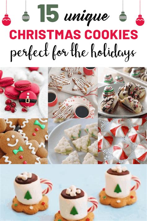 15 Unique Christmas Cookie Recipes Perfect For The
