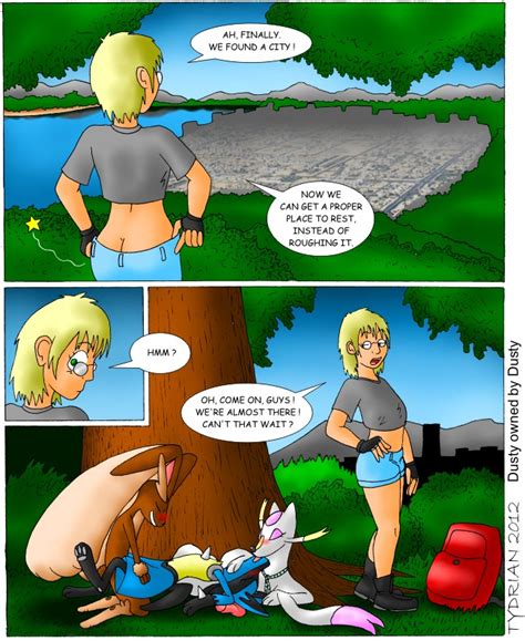 Rule 34 Blush Comic Dusty Female Forest Group Human Kissing Lopunny Lucario Male Male Lopunny
