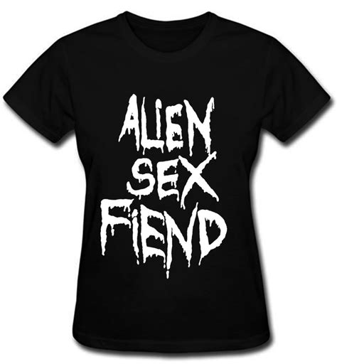 Camiseta Feminina Alien Sex Fiend Bandas Góticas No Elo7 Alabama