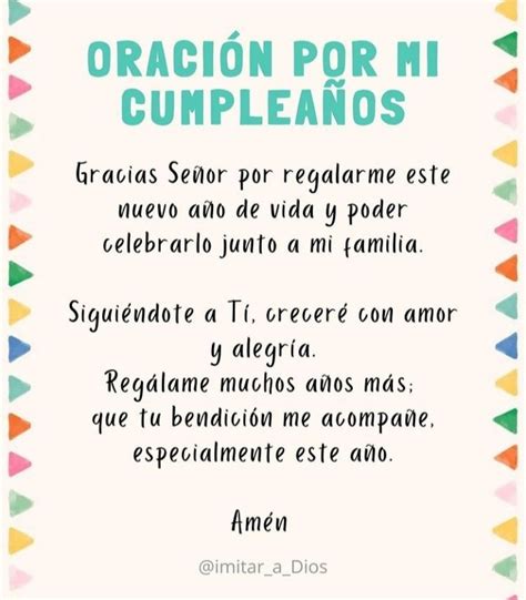 Descubrir 90 Imagen Oracion Por Cumpleaños Vn