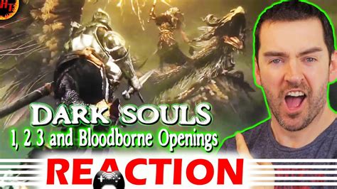 Dark Souls 3 Abyss Watchers Reaction - ''DARK SOULS 1,2,3'' & ''BLOODBORNE'' Intro Cinematic Reactions - YouTube