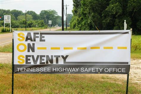 Safe On Seventy Campaign 2018 Tennessee Traffic Safety Resource Service